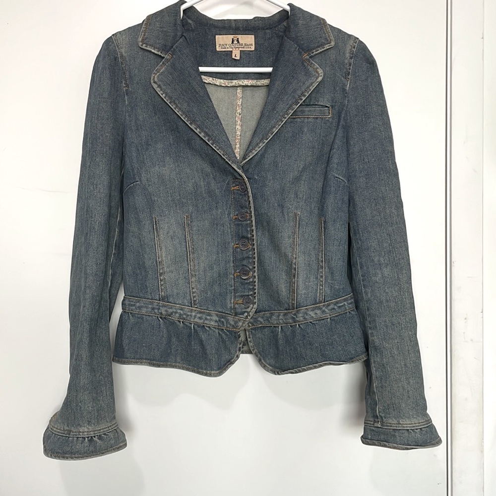 Juicy Couture Vintage Jean Denim Jacket L